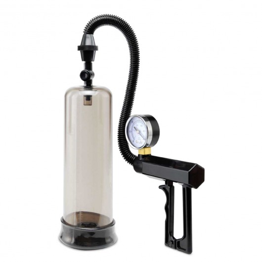 Черная мужская помпа PISTOL-GRIP POWER - Pipedream - во Владикавказе купить с доставкой