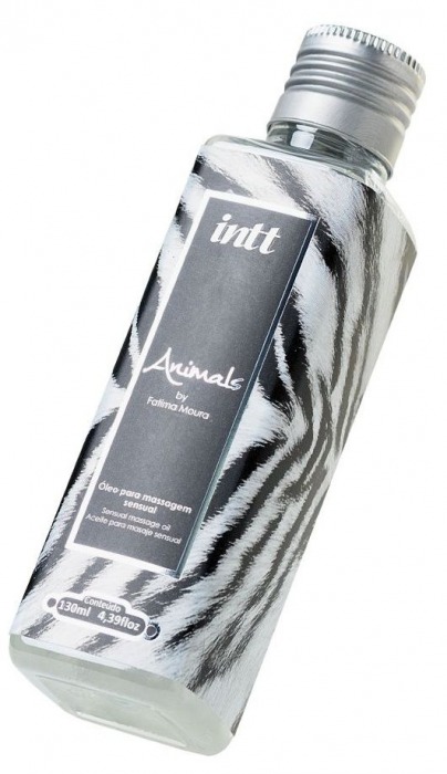 Массажное масло ANIMALS by Fatima Moura с возбуждающим эффектом - 130 мл. - INTT - купить с доставкой во Владикавказе