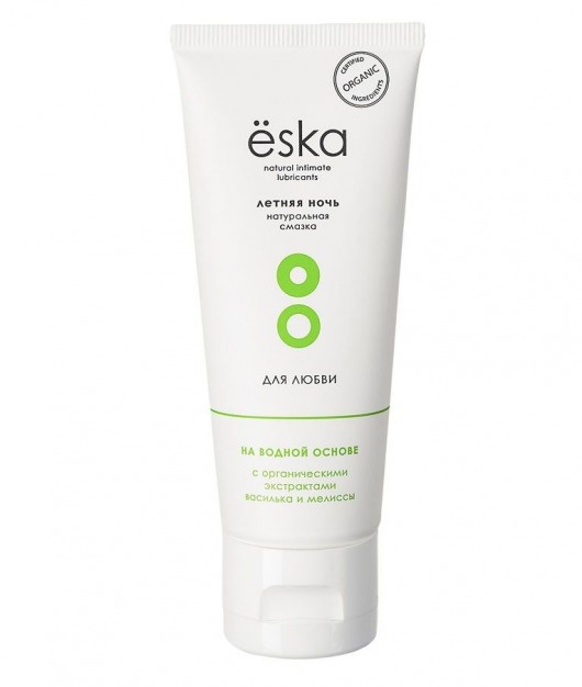 Лубрикант Ёska  Летняя ночь  на водной основе - 75 мл. - Eska - купить с доставкой во Владикавказе