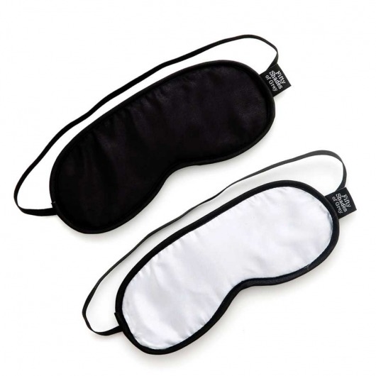 Набор из двух масок на глаза Soft Blindfold Twin Pack - Fifty Shades of Grey - купить с доставкой во Владикавказе