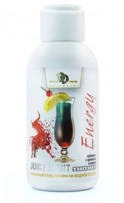 Интимный гель-смазка JUICY FRUIT с ароматом энергетика - 100 мл. - БиоМед - купить с доставкой во Владикавказе