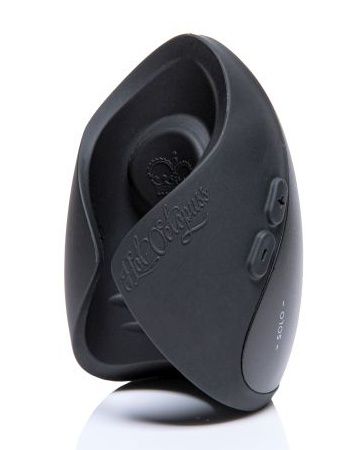 Черный инновационный мужской вибратор PULSE SOLO ESSENTIAL - Hot Octopuss - во Владикавказе купить с доставкой