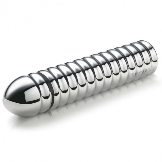 Рельефный фаллос для интенсивного электросекса Groovey George - 20 см. - MyStim - купить с доставкой во Владикавказе