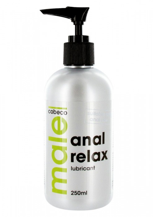 Анальный лубрикант MALE Cobeco Anal Relax Lubricant - 250 мл. - Cobeco - купить с доставкой во Владикавказе