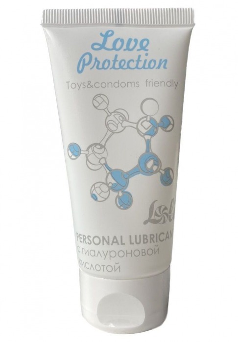 Увлажняющий лубрикант на водной основе Love Protection - 50 мл. - Lola Games - купить с доставкой во Владикавказе