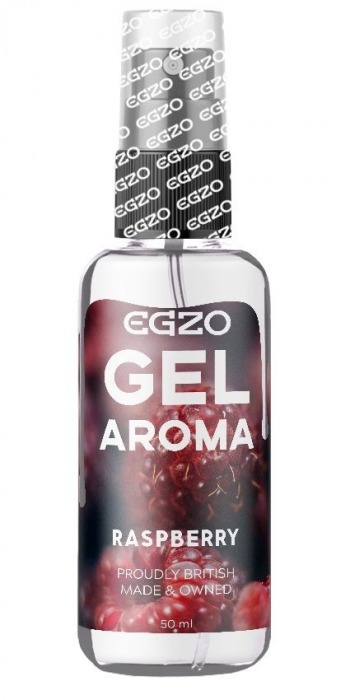 Интимный лубрикант EGZO AROMA с ароматом малины - 50 мл. - EGZO - купить с доставкой во Владикавказе