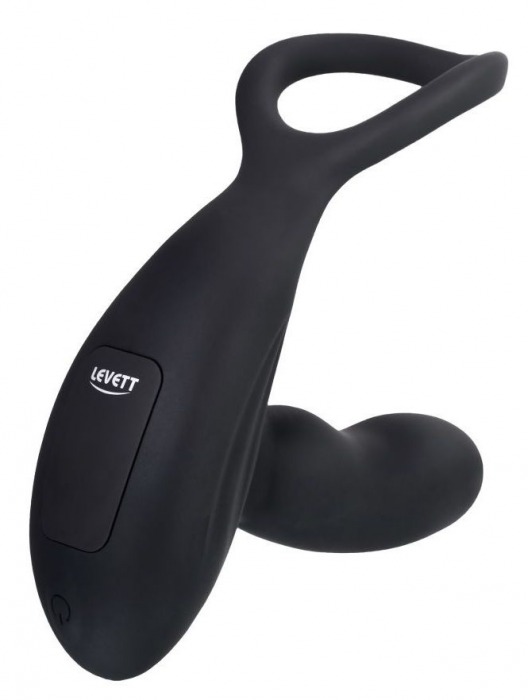 Черный стимулятор простаты Maud с вибрацией - Levett - во Владикавказе купить с доставкой