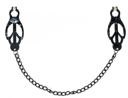 Зажимы на соски Darkside с цепочкой - Lola Games - купить с доставкой во Владикавказе