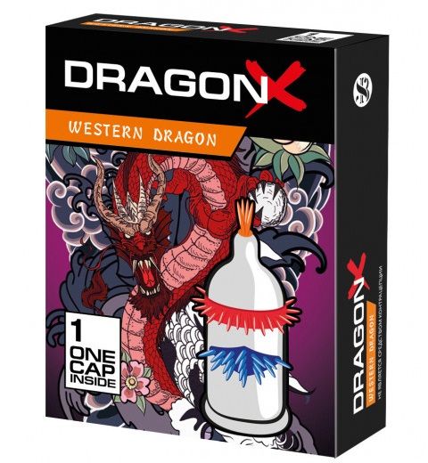 Презерватив Sitabella Dragon WESTERN с усиками - Sitabella - купить с доставкой во Владикавказе