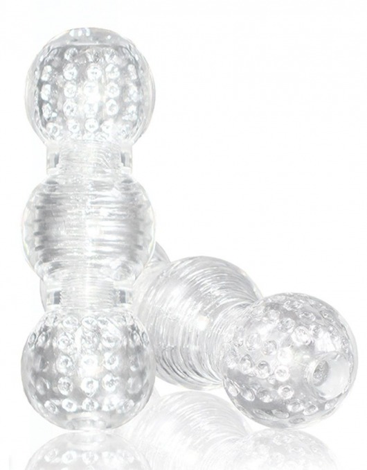 Прозрачный фигурный мастурбатор Master Stroker - Blush Novelties - во Владикавказе купить с доставкой