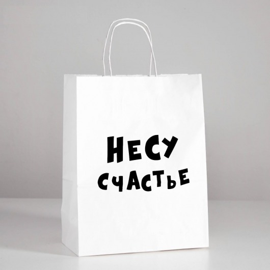 Подарочный пакет  Романтичная парочка  - 30 х 24 см. - UPAK LAND - купить с доставкой во Владикавказе