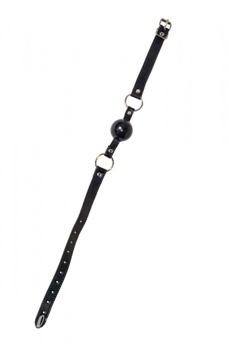 Черный кляп Love Addict на замочке - Lola Games - купить с доставкой во Владикавказе