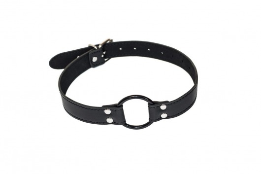 Черный кляп-кольцо Modesty - Lola Games - купить с доставкой во Владикавказе