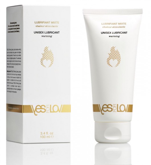 Лубрикант на водной основе с согревающим эффектом Warming Unisex Lubricant - 100 мл. - YESforLOV - купить с доставкой во Владикавказе