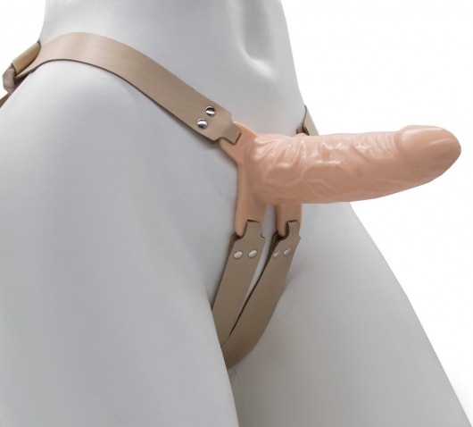 Телесный мужской парапротез MEN STYLE - 15 см. - LOVETOY (А-Полимер) - купить с доставкой во Владикавказе