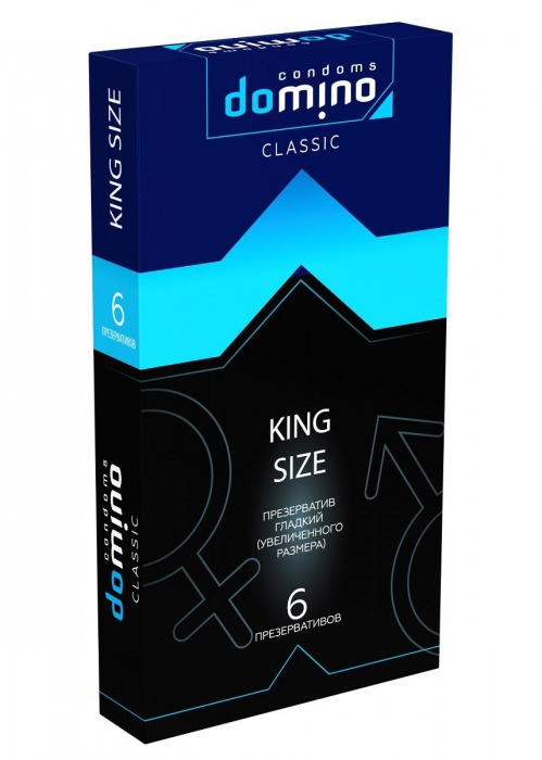 Презервативы увеличенного размера DOMINO Classic King size - 6 шт. - Domino - купить с доставкой во Владикавказе