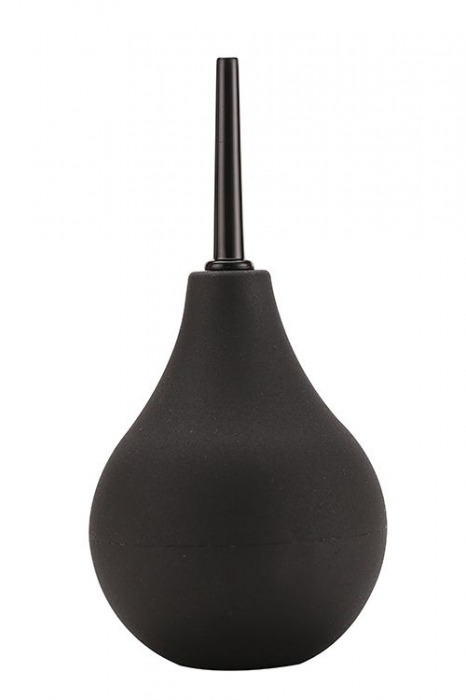 Черный конический анальный душ ANAL DOUCHE - Dream Toys - купить с доставкой во Владикавказе