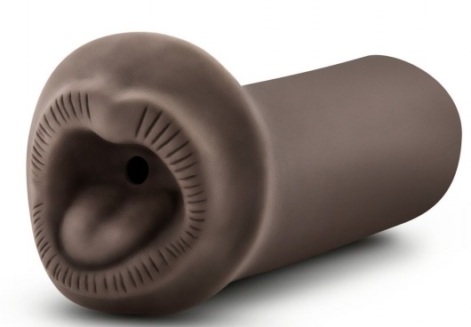 Коричневый мастурбатор-ротик Naughty Nicole - Blush Novelties - во Владикавказе купить с доставкой