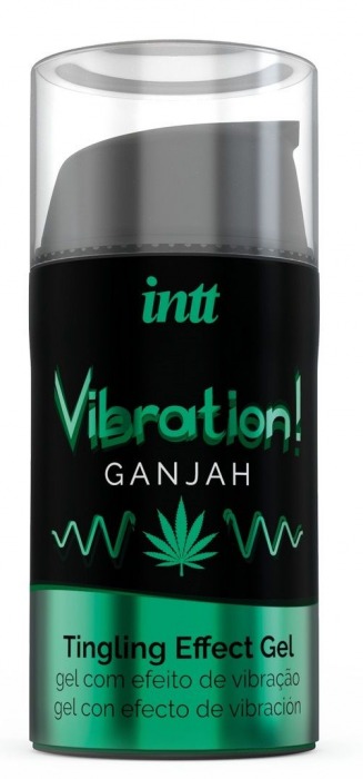 Жидкий интимный гель с эффектом вибрации Vibration! Ganjah - 15 мл. - INTT - купить с доставкой во Владикавказе