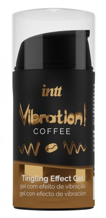 Жидкий интимный гель с эффектом вибрации Vibration! Coffee - 15 мл. - INTT - купить с доставкой во Владикавказе