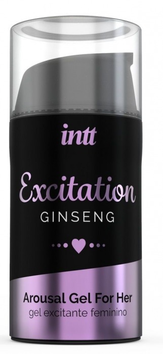 Женский возбуждающий интимный гель Excitation Ginseng - 15 мл. - INTT - купить с доставкой во Владикавказе