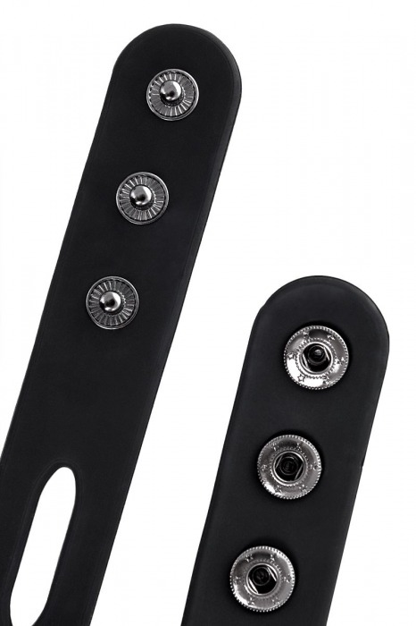 Черная плотная силиконовая маска - ToyFa - купить с доставкой во Владикавказе