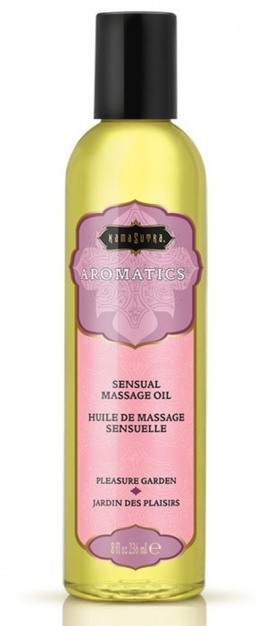 Массажное масло с цветочным ароматом Pleasure Garden - 236 мл. - Kama Sutra - купить с доставкой во Владикавказе