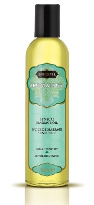 Массажное масло с освежающим цитрусовым ароматом Soaring Spirit - 59 мл. - Kama Sutra - купить с доставкой во Владикавказе