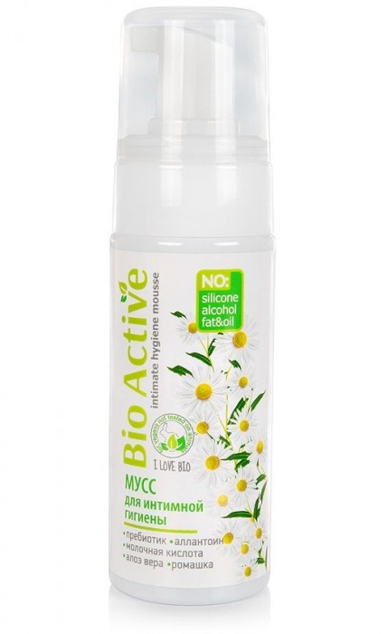 Мусс для интимной гигиены Bio Active - 150 мл. - Биоритм - купить с доставкой во Владикавказе