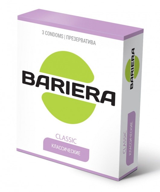 Классические презервативы Bariera Classic - 3 шт. - Bariera - купить с доставкой во Владикавказе