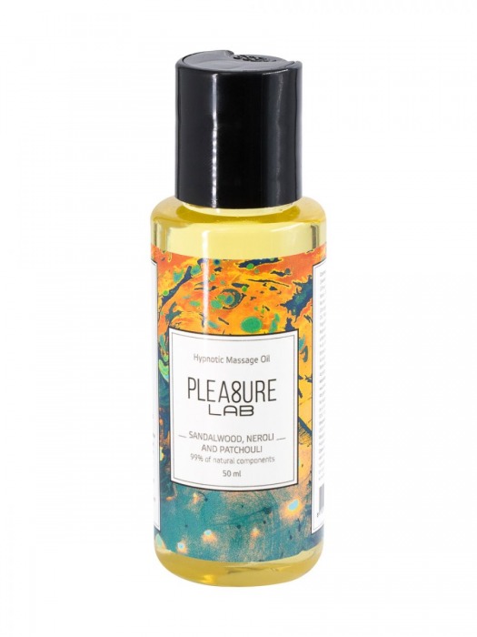 Массажное масло Pleasure Lab Hypnotic с ароматом сандала, нероли и пачули - 50 мл. - Pleasure Lab - купить с доставкой во Владикавказе
