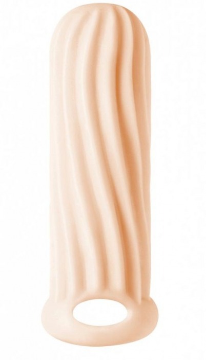 Телесный фаллоудлинитель Homme Wide - 13 см. - Lola Games - во Владикавказе купить с доставкой