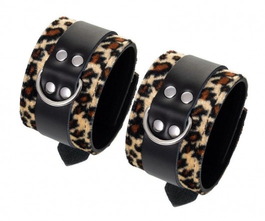 Наручники Anonymo с анималистическим принтом - ToyFa - купить с доставкой во Владикавказе