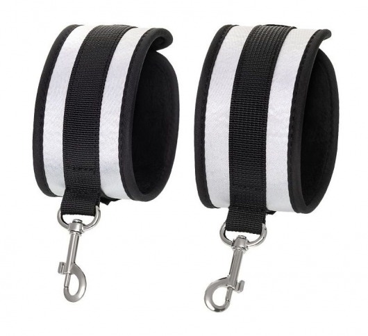 Серебристо-черные оковы Anonymo - ToyFa - купить с доставкой во Владикавказе