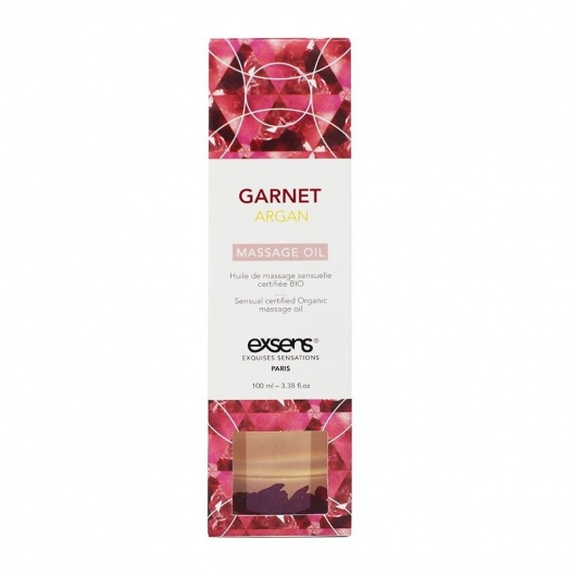 Органическое массажное масло GARNET ARGAN - 100 мл. - Exsens - купить с доставкой во Владикавказе