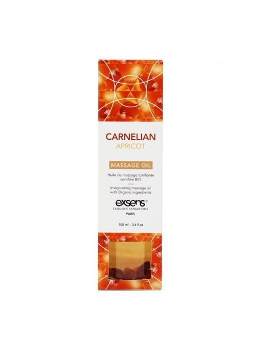 Органическое массажное масло CARNELIAN APRICOT - 100 мл. - Exsens - купить с доставкой во Владикавказе