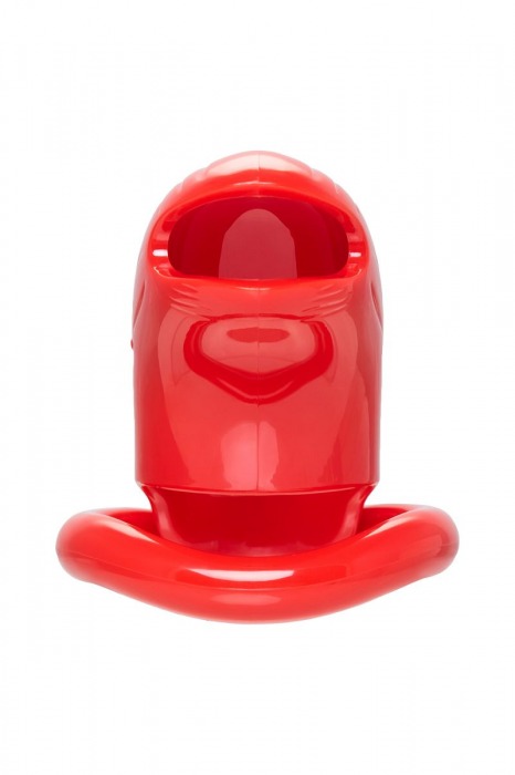 Красный мужской пояс верности из пластика - ToyFa - купить с доставкой во Владикавказе