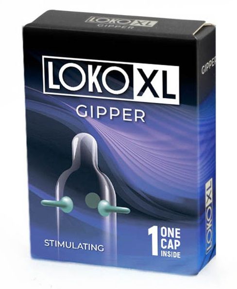 Стимулирующая насадка на пенис LOKO XL GIPPER - Sitabella - во Владикавказе купить с доставкой