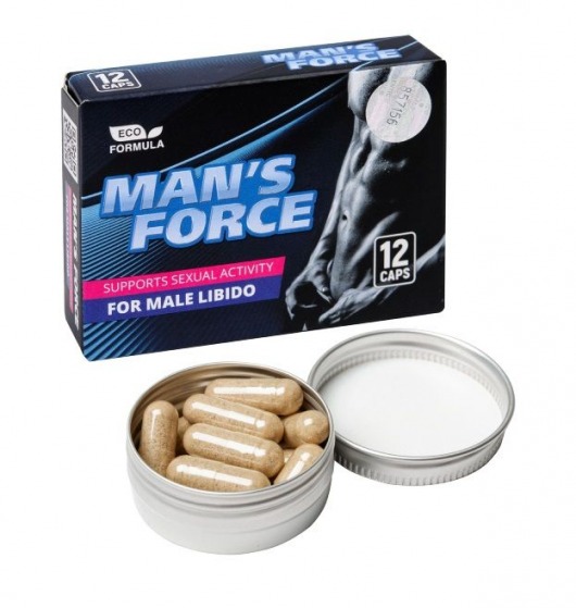 Пищевой концентрат для мужчин MANS FORCE  - 12 капсул - Sitabella - купить с доставкой во Владикавказе