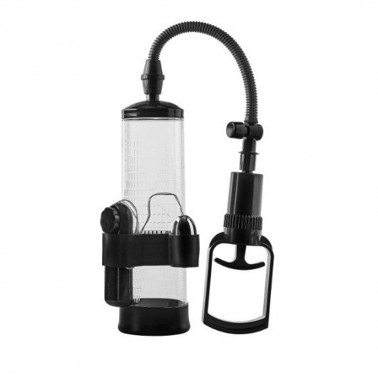Прозрачная вакуумная помпа с вибрацией Vibrating Penis Pump - Dream Toys - во Владикавказе купить с доставкой