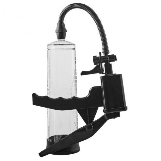 Прозрачная вакуумная помпа Pistol Penis Pump - Dream Toys - во Владикавказе купить с доставкой