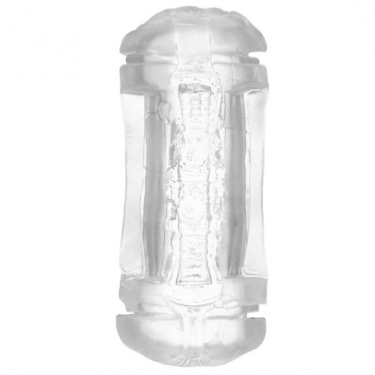 Прозрачный двусторонний мастурбатор Sophia - вагина и анус - Dream Toys - во Владикавказе купить с доставкой