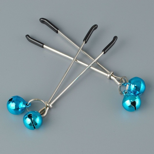 Зажимы на соски с колокольчиками на конце - Sitabella - купить с доставкой во Владикавказе