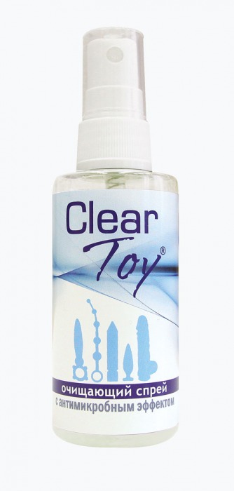Очищающий спрей Clear Toy с антимикробным эффектом - 100 мл. - Биоритм - купить с доставкой во Владикавказе