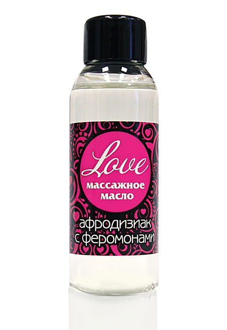 Массажное масло с феромонами Love - 50 мл. - Биоритм - купить с доставкой во Владикавказе