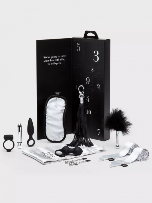 Эротический набор Pleasure Overload 10 Days of Play Gift Set - Fifty Shades of Grey - купить с доставкой во Владикавказе