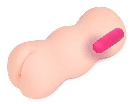 Телесный вибромастурбатор-анус TONGGGO 2 Auto - KOKOS - во Владикавказе купить с доставкой