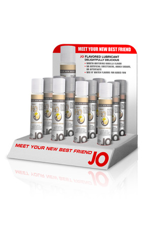 Ароматизированный лубрикант на водной основе JO Flavored Vanilla H2O - 30 мл. - System JO - купить с доставкой во Владикавказе