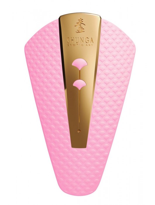 Розовый клиторальный вибростимулятор OBI - Shunga