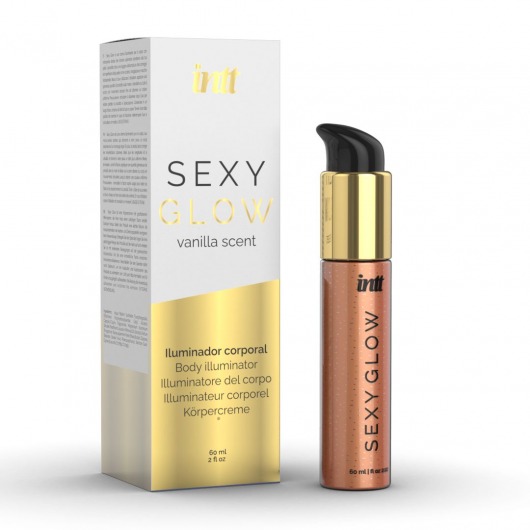 Лосьон-крем для тела с блестками Sexy Glow - 60 мл. -  - Магазин феромонов во Владикавказе